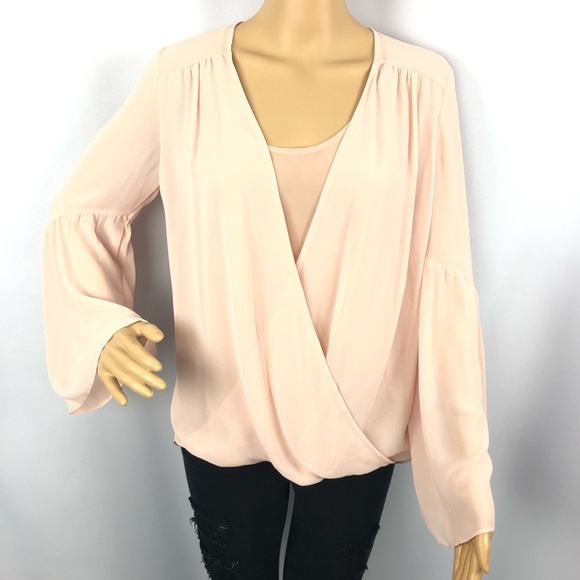 Laundry By Shelli Segal Tops - NWT Laundry by Shelli Segal Pale Pink Blouse